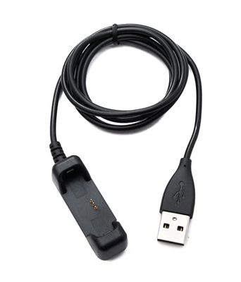 System-S Cavo USB 2.0 da 100 cm per Fitbit Flex 2 Smartwach, nero