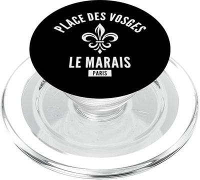 Place de Vosges Le Marais Paris Fleur de Lis PopSockets PopGrip for MagSafe