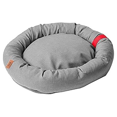 Nufnuf 4744414012087 Letto Buddy Grigio Argento M
