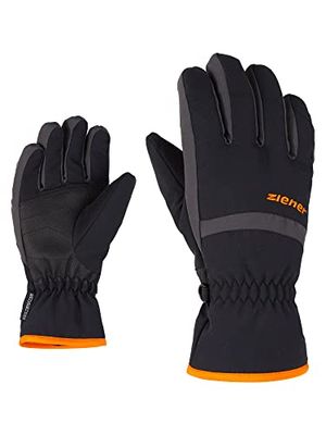 Ziener Lejano As(r) Glove Junior - Guanti da sci per bambini, colore: nero/grafite