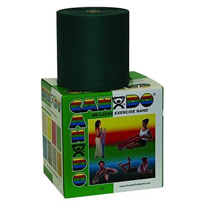 Cando W58525 Bande Elastique, sans Latex, 46 m, Moyen, Vert