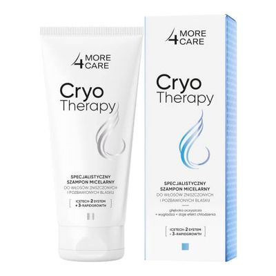 More4Care SHAMPOOING DE Cryothérapie Cheveux Abîmés 200ml