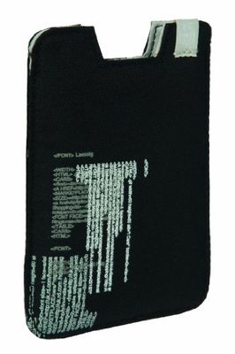 LÄSSIG Etui na smartfon, Tekst Black (czarny) - LTHOPH10160