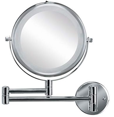 Kleine Wolke Brilliant Mirror - Espejo de Maquillaje, Color Plateado
