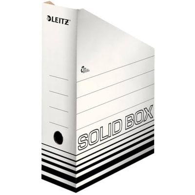 Leitz SOLID 4607 4607-00-01 Porte-revues DIN A4 blanc, noir Carton 1 pc(s)