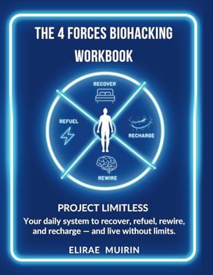 THE 4 FORCES BIOHACKING WORKBOOK: PROJECT LIMITLESS Your daily system to recover, refuel, rewire, and recharge — and live without limits.