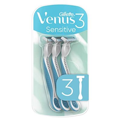 Gillette Venus3 Sensitive Rasoir Jetable pour Femme 3 Unité