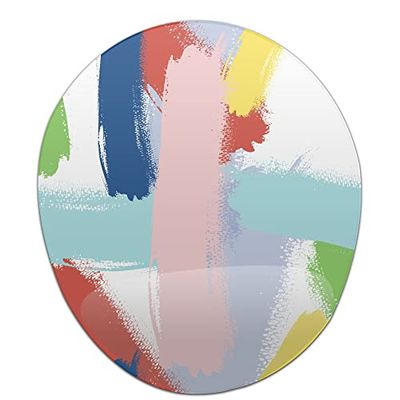 Questo Casa, Tapis de Souris Ergonomique avec Repose-Poignet - Imprimé numérique - Antidérapant - pour Le Bureau et la Maison - Dimensions : 20 x 23 cm