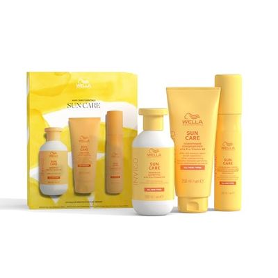 Wella Professionals Sun Care Set | Includes Shampoo, Conditioner and UV Protection Spray | Ultimate Sun Care for Hair with UV Colour Protection and Repair