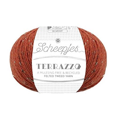 Scheepjes - Scheepjes Terrazzo 716 Mogano Yarn - 5x50g