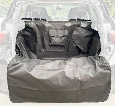 Auto Accessori Lupex - Telo Auto per Cani Protezione Bagagliaio Copertura Universale, Coprisedile animali domestici impermeabile - per utilitaria berlina monovolumi e SUV