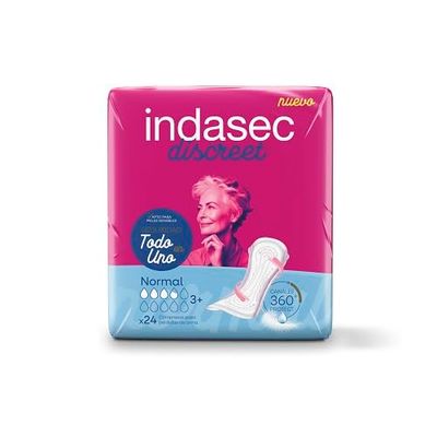 Indasec Discret Serviette pour Incontinence Micro 50 g