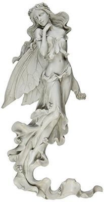 Design Toscano Brianna, de zomerbrisfee, wandsculptuur