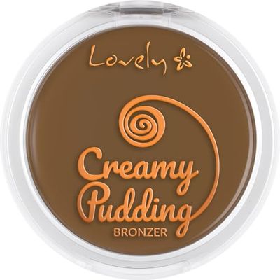 LOVELY Creamy Pudding Bronzer N2 - Bronceador Cremoso de Textura Suave que Aporta un Acabado Natural y Calidez a Tu Piel.