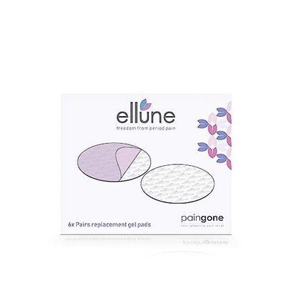 Paingone Ellune Gel pads x6 | Libérée de vos règles douloureuses et des douleurs liées à l'endométriose