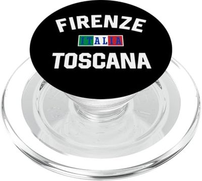 Florencia Italia Toscana Bandera Italiana PopSockets PopGrip para MagSafe