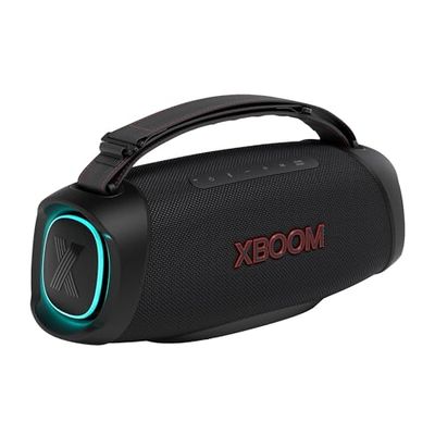 LG XBOOM GO XG8T Enceinte Haute Puissance, Bluetooth, Basses puissantes, étanche, résistance Militaire, Fonctions DJ, karaoké, Large connectivité, Couleur Noire