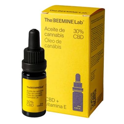 The Beemine Lab - Aceite CBD 30% (3000 mg) 10 ml - Ingredientes Naturales - Omega 3 y 6 - Cannabidol - Oil CBD - Formula mejorada - Isolated