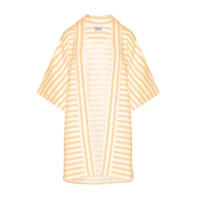 Möve Beach Poncho, Snow/Gold, One Size