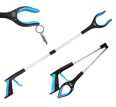 PEPE Mobility - Foldable Grabber Stick for Disabled, Litter Pickers Adults, Rubbish Picker Elderly, Pick Up Aid, Helping Hand Magnet