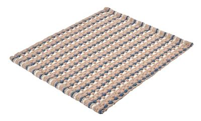 Kleine Wolke Tapis de Bain Loop Beige Sable, 55 x 65 cm