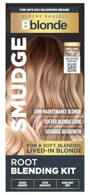Jerome Russell Bblonde SMUDGE Root Blending Kit in Subtle Warm | Professional Root Blending Kit | Natural, Lived-In Blonde Look
