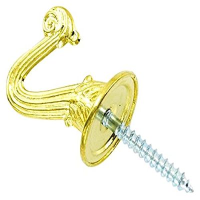 Merriway BH03484-35mm cortina de bronce adornado valor retenido (paquete de 2)