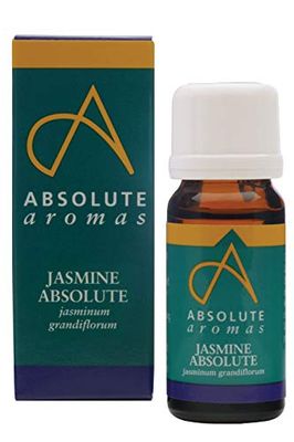 Absolute Aromas Olio Essenziale di Gelsomino Assoluto 2 ml - 100% Puro, Naturale, Non Diluito e Non testato su animali - Da utilizzare in Diffusori o in Miscele per Aromaterapia