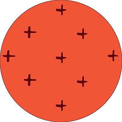 Bonateks, Round Digital Printed Mouse Pad, Non-Slip Base, for Office and Home, Diameter:22cm