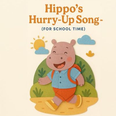 Hippo’s Hurry-Up Song (For School Time)