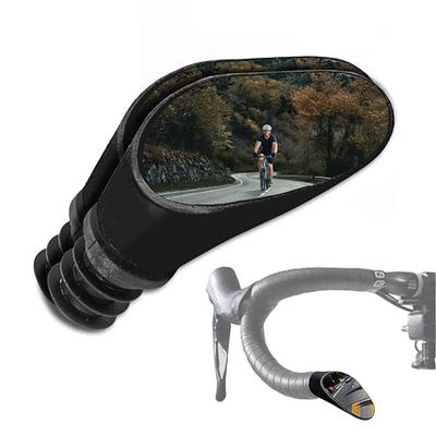 Sprintech Espelho para bicicleta, unissexo para adulto, preto, padrão