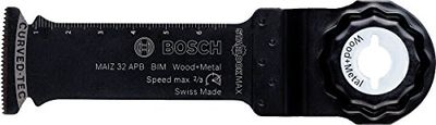 Bosch Professional Starlock Lâmina de serra de imersão para madeira e metal, BIM MAIZ 32 APB, 80 x 32 mm