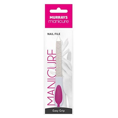 Murrays Manicure Easy Grip Nail File, 12 cm