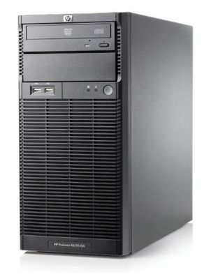 HP ProLiant 506668-041 Server, Intel Xeon 3000 Sequence, X3450, B110i, Tower (4U)