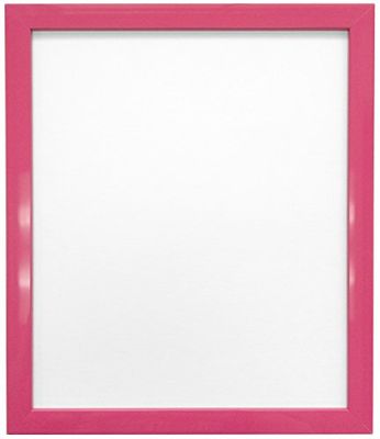 FRAMES DOOR POST 0.75 Inch Roze Foto Frame 16 x 12 Inch Kunststof Glas