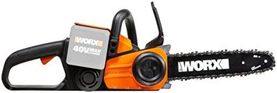 Worx WG368E.9 40V accu kettingzaag, 30 cm zaaglengte, kettingsmering, snelheid 3,8 m/s, zonder accu, oplader en accessoires