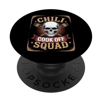 Juez de Cookoff del concurso de escuadrón de chile Cook Off PopSockets PopGrip Adhesivo