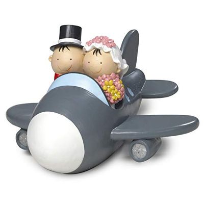 Decorazioni Torta Nuziale Sposi Aereo Cake Topper Wedding