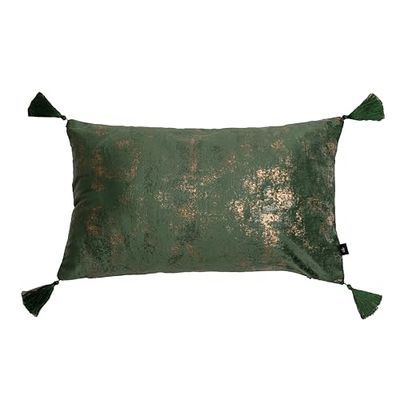 Chic Home sammet kuddfodral OH MY CHIC 1 30 x 50 flaskgrön