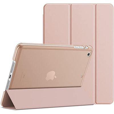 JETech Hoes voor iPad mini 1 2 3, Standaard Functie en Automatisch Wekken/Slapen (Rose Goud)