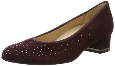 Hassia Vicenza, Scarpe con Tacco, Rosso (Vino), 35.5 EU (3 UK)