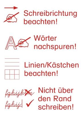 TimeTEX Zeefdrukstempel "Perpetuum", 4 in 1, let op de schrijfrichting"