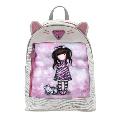 Santoro Gorjuss - Stor ryggsäck - Ruby Wild, Rosa, Medium