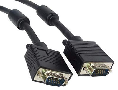 PremiumCord VGA monitorkabel 2 m, M/M, HQ (coax), SVGA video monitor coaxkabel voor FULL HD 1080p, DDC2, zwart