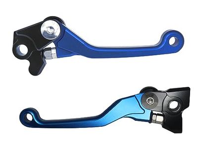 ACCOSSATO Paire de leviers bleu pour Beta RR 250 de 2013 à 2022 (CC 250)