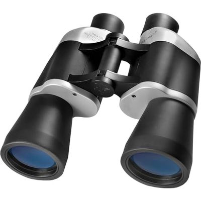 BARSKA Unisex Adult Binoculars AB10306 10x50 Focus Free Blue Lens Red/Excursion (Getaway Solids)