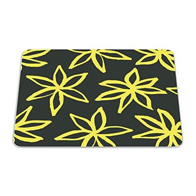 Bonamaison, Rectangle Pop Art Digital Printed Mouse Pad, Non-Slip Base, for Office and Home, Size: 22 x 18 cm