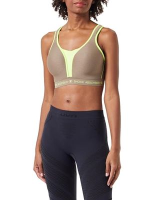 Champion Shock Absorber S06S7-Ultimate Run Bra Padded Reggiseno Sportivo, Marrone, 5B Donna