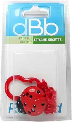 Attache-sucette dBb Remond - Forme coccinelle