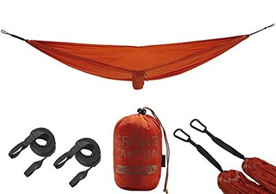 Grand Canyon unisex – vuxna 'Bass' hängmatta, röd, single
